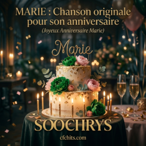 Marie Chanson originale anniversaire